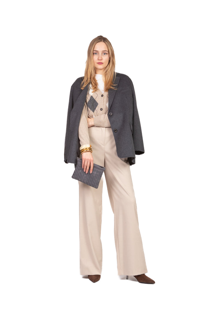 Tensione In - Cardigan a rombi Art. D82038