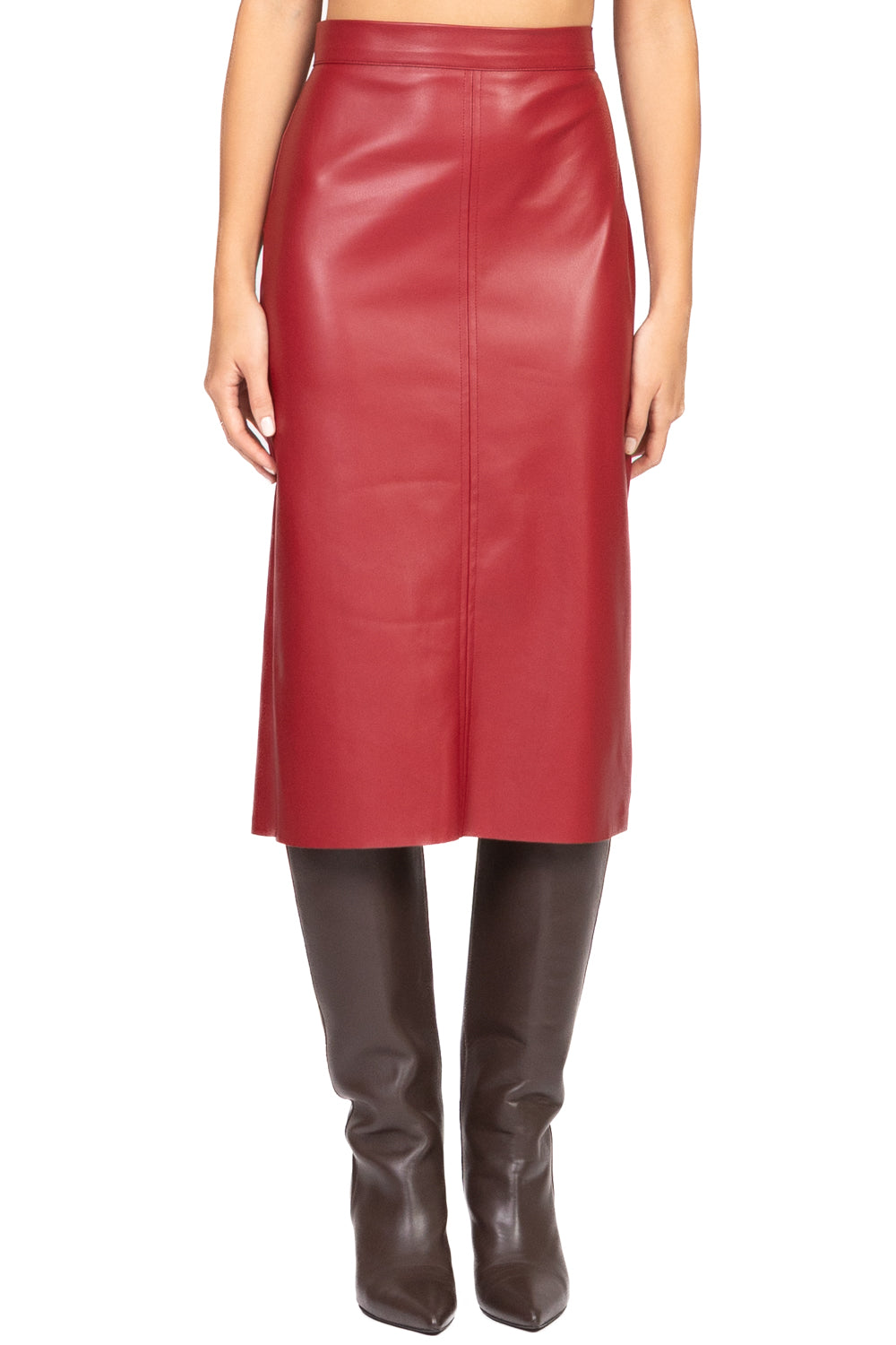 Tensione In - Gonna ecopelle longuette Art. N20087AT