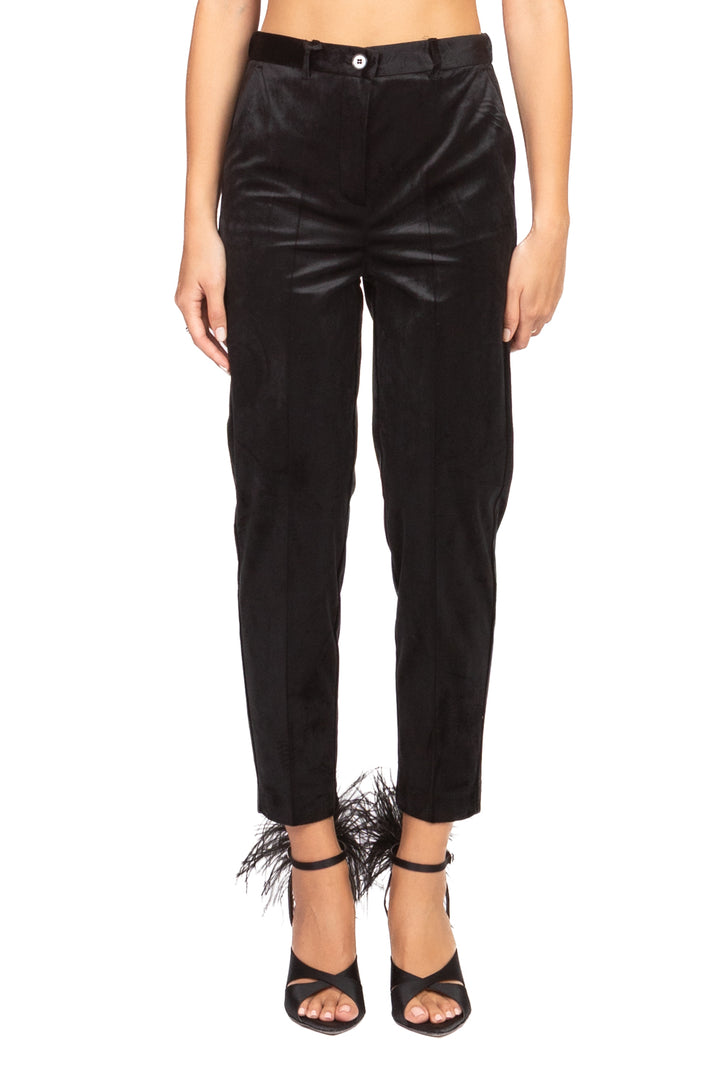 Vicolo - Pantalone sigaretta velluto Art. TF2293