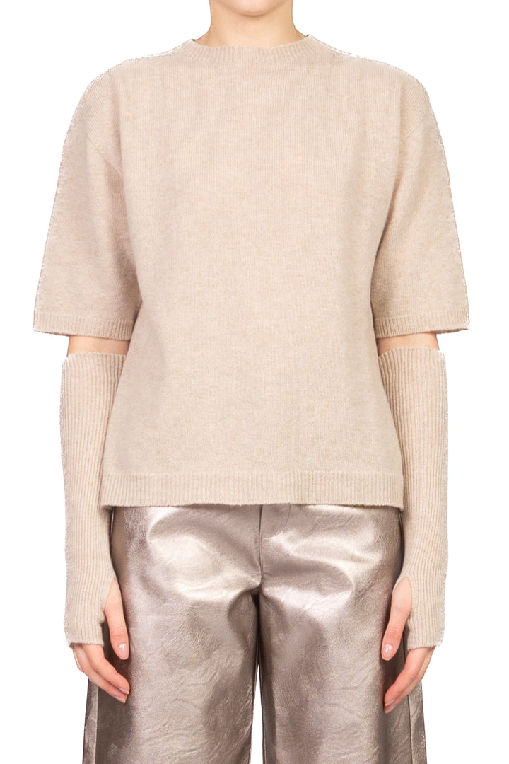 Kontatto - Maglia mezza manica con manicotti Art. 3M1105NI