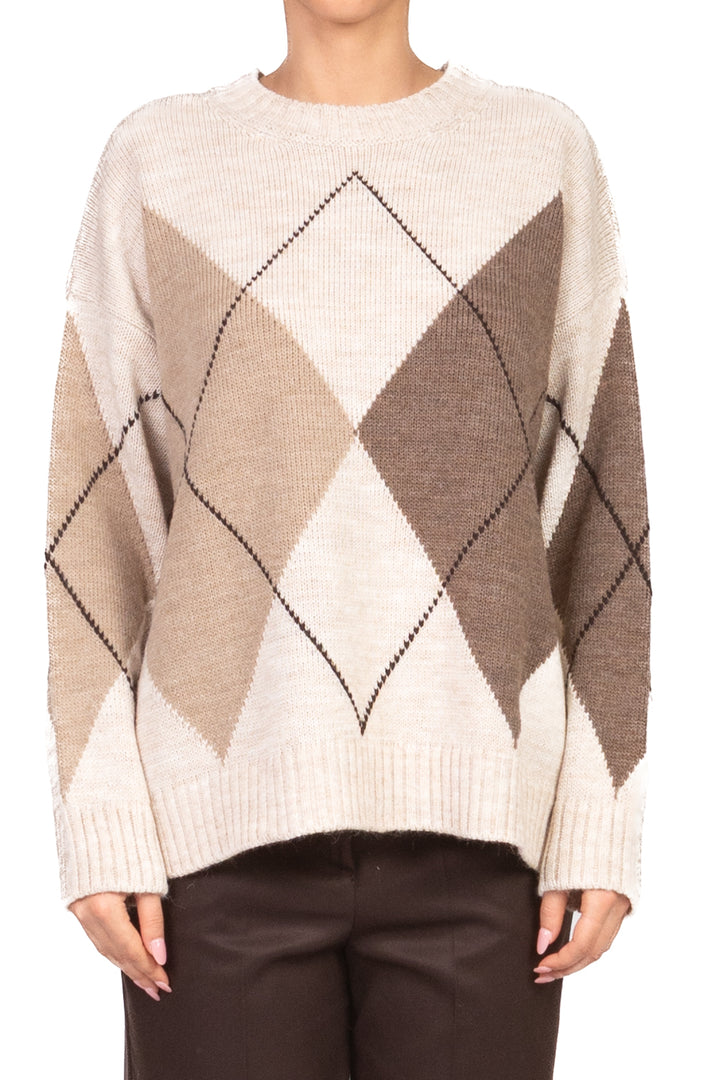 Tensione In - Maglia rombi filo lurex Art. D81292