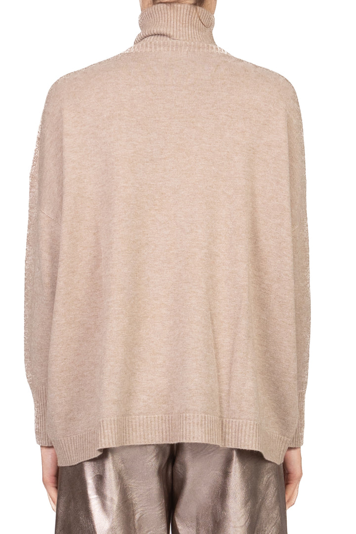 Kontatto - Maglia over collo alto stondata Art. FA105N