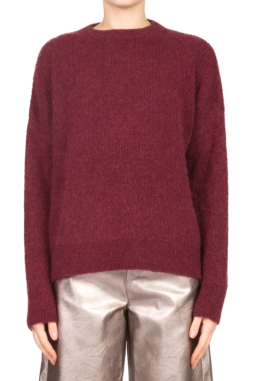 Tensione In - Maglia girocollo misto mohair Art. D79275AI25