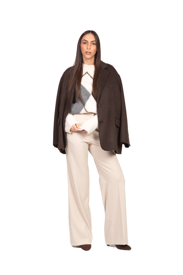 Tensione In - Maglia girocollo rombi Art. D82096