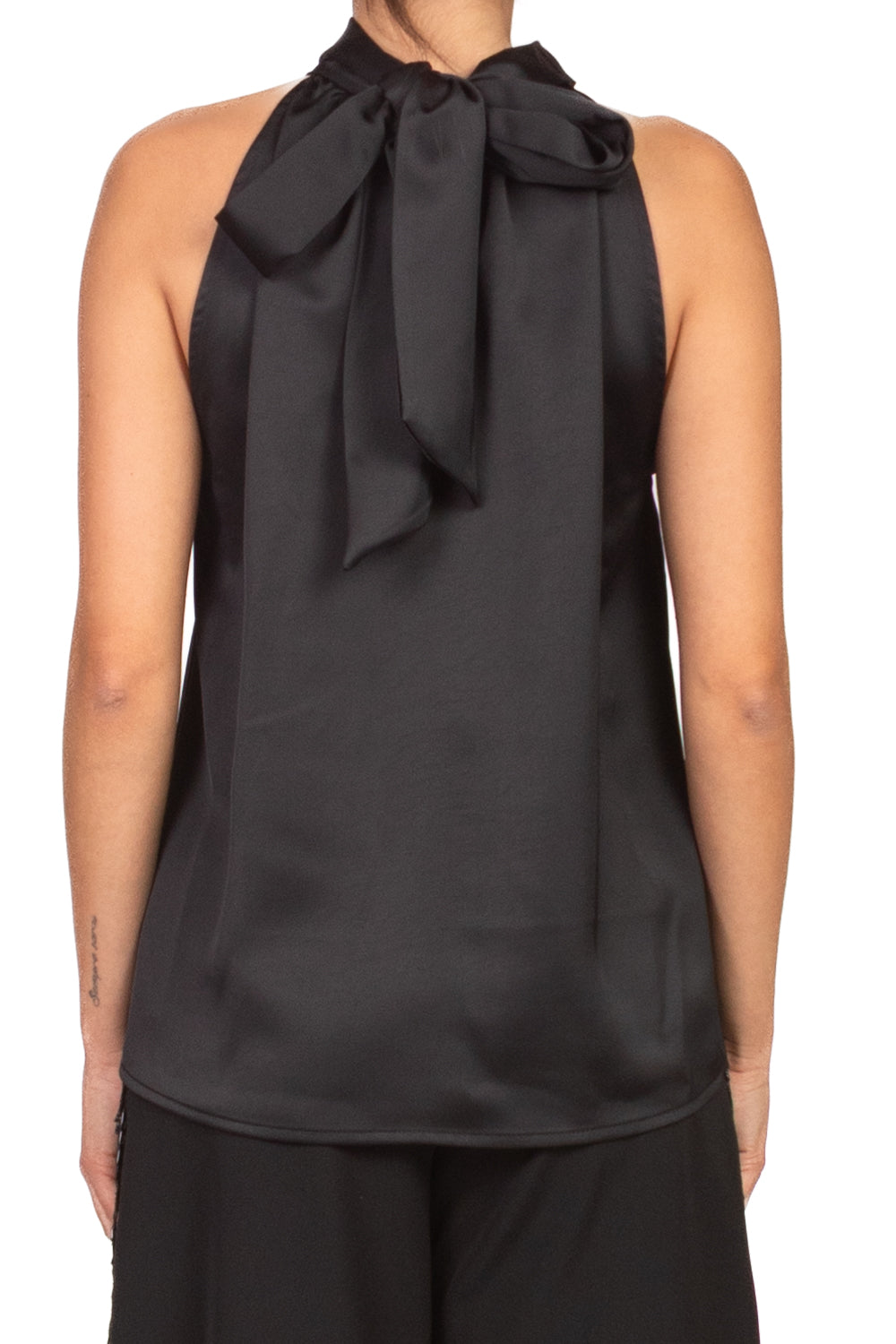 Tensione In - Top in satin scollo americano Art. 38267