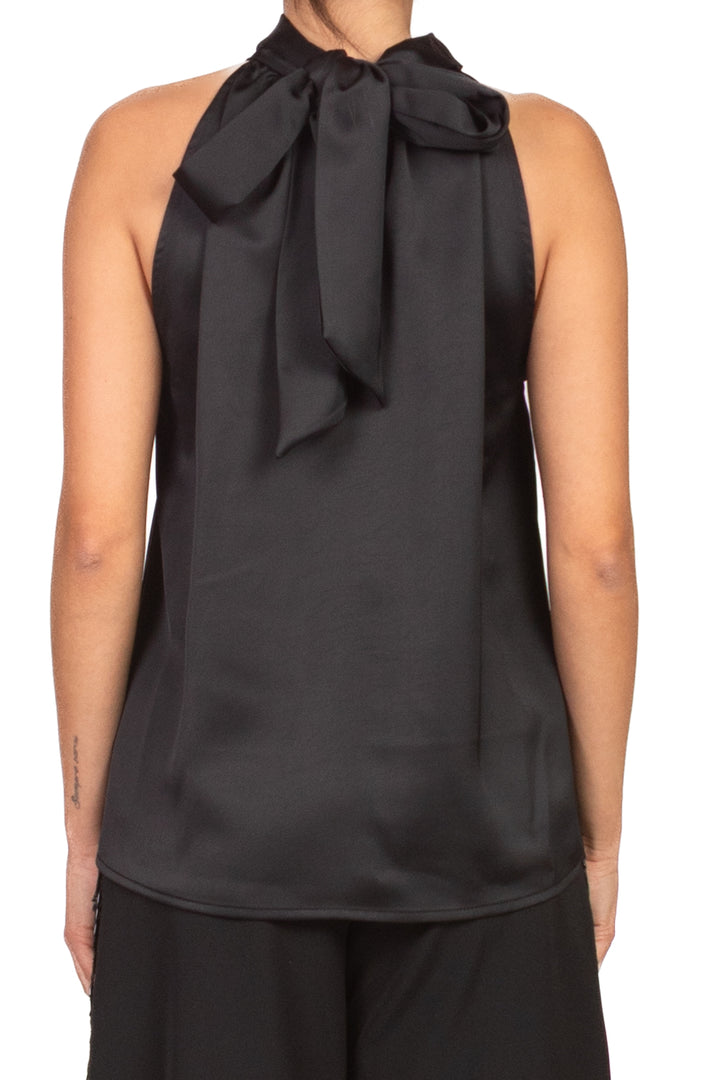 Tensione In - Top in satin scollo americano Art. 38267