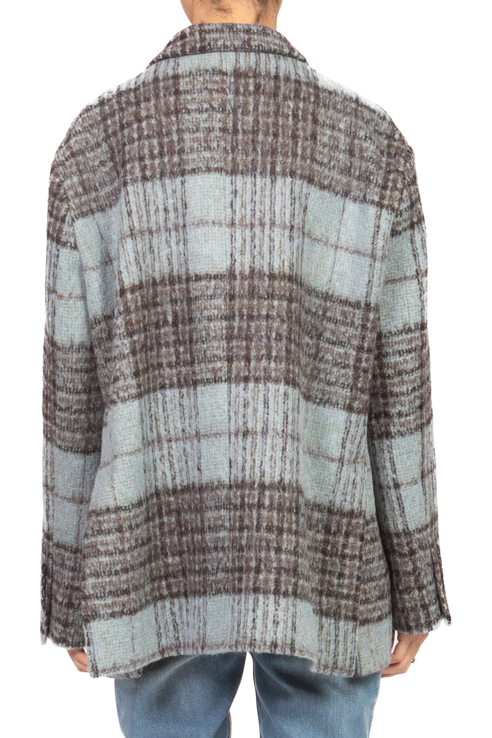 Vicolo - Giacca over quadri misto lana Art. TF2271