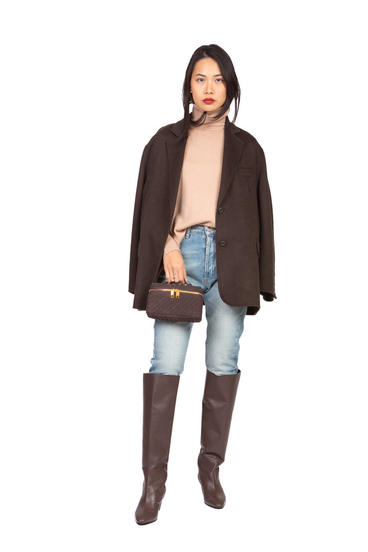 Kontatto - Maglia over collo alto stondata Art. FA105N