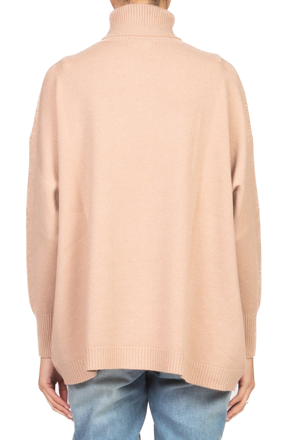 Kontatto - Maglia over collo alto stondata Art. FA105N