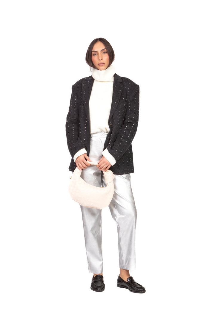 Vicolo - Giacca hand made con applicazioni Art. TF0032