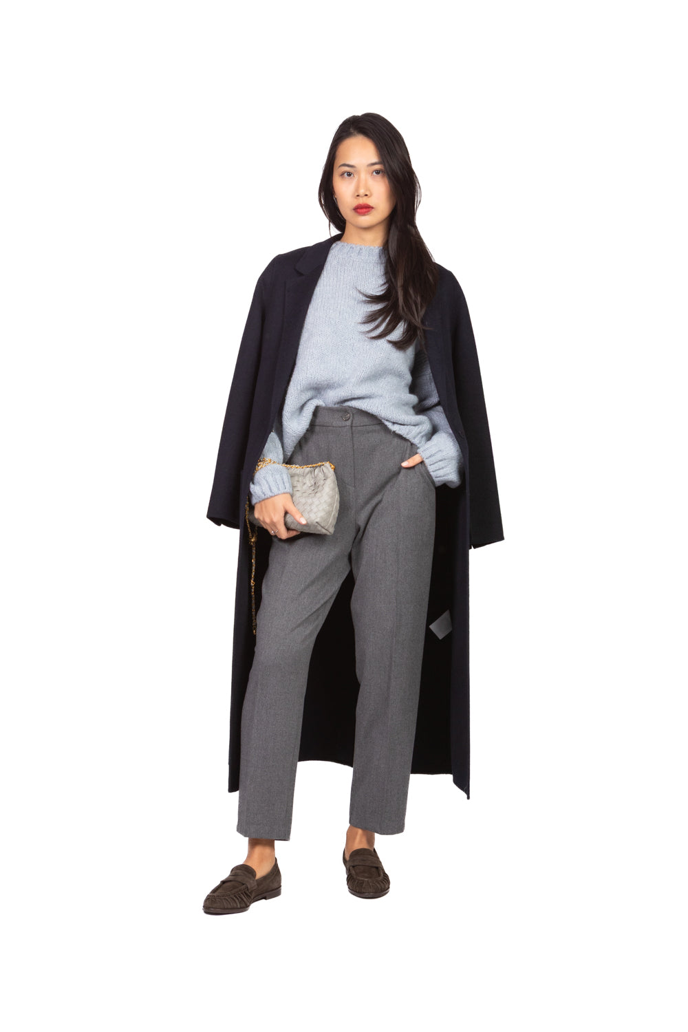 Tensione In - Pantalone carrot flanella Art. 26P1576