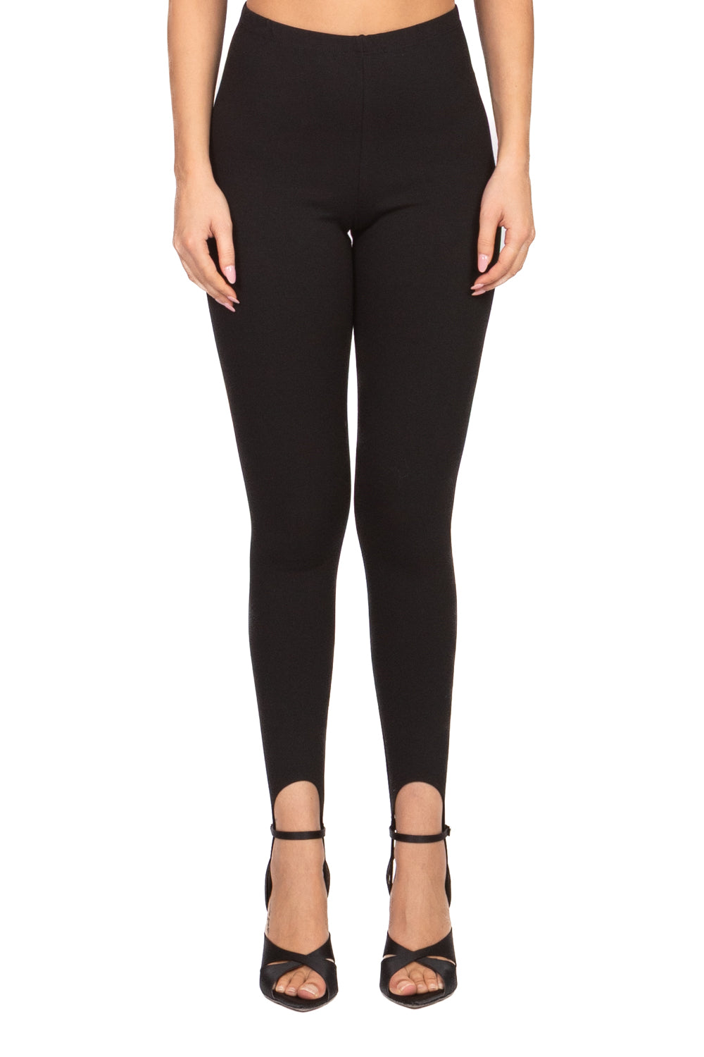 Vicolo - Leggings punto milano con ghetta Art. TF1759