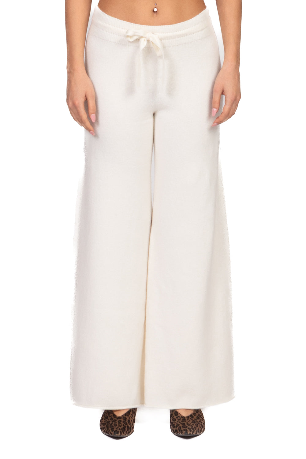 Kontatto - Pantalone in maglia con coulisse Art. FA100N