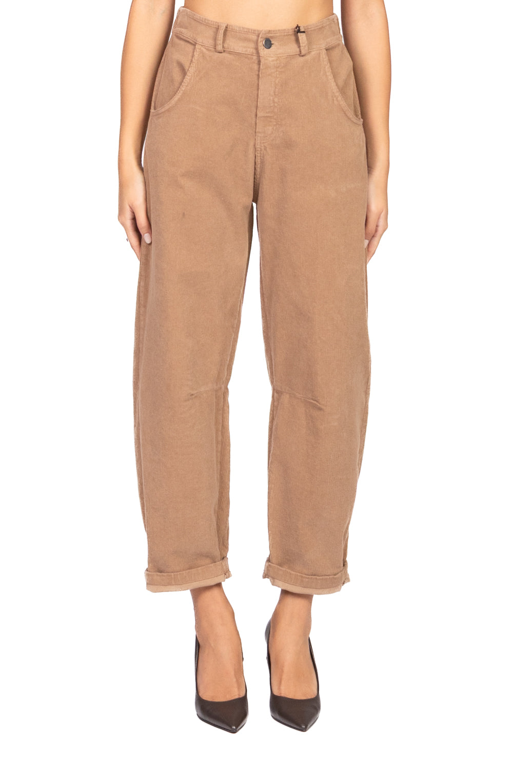 Tensione In - Pantalone barrel velluto millerighe Art. PA5140-AI25