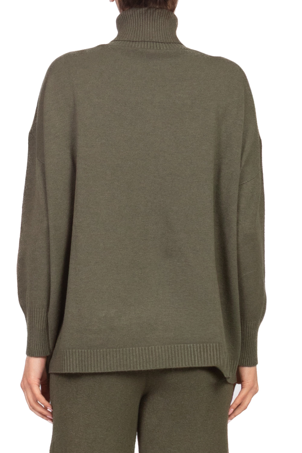 Kontatto - Maglia over collo alto stondata Art. FA105N