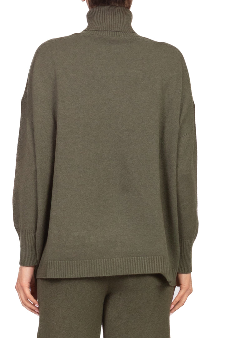 Kontatto - Maglia over collo alto stondata Art. FA105N