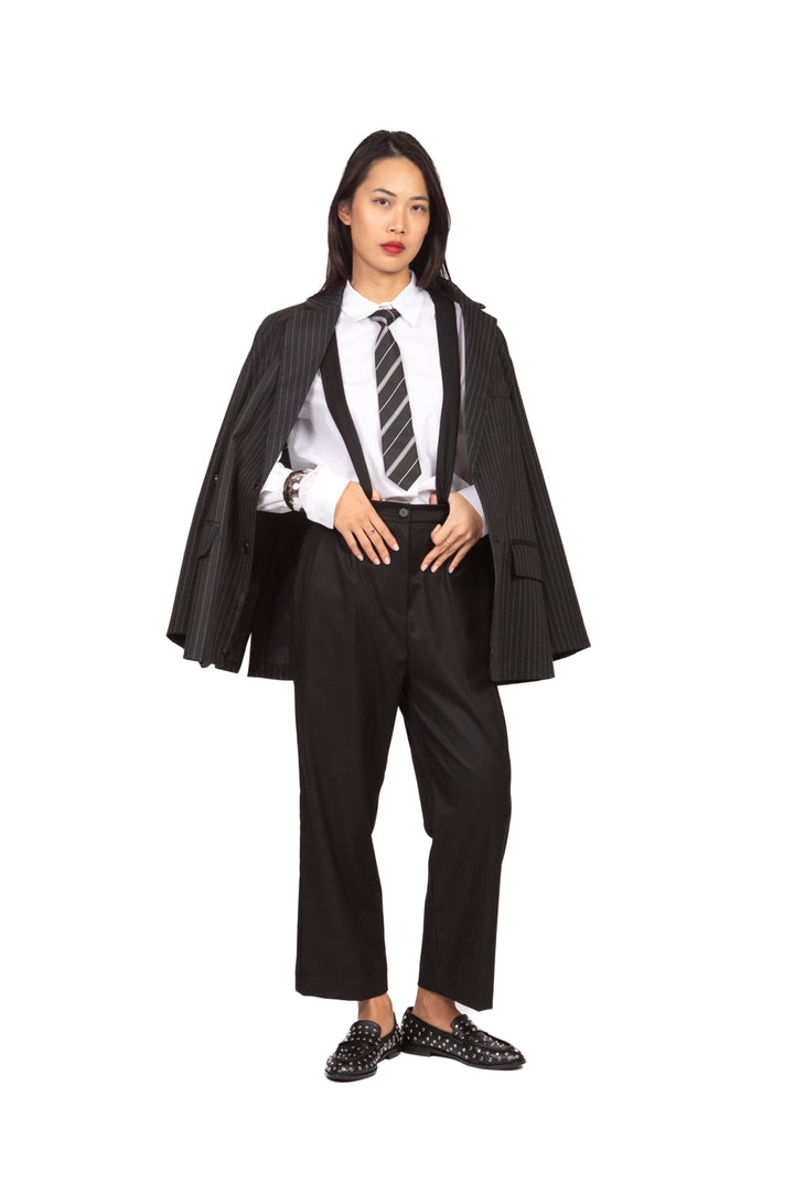 Vicolo - Pantalone baggy con bretelle Art. TF2142