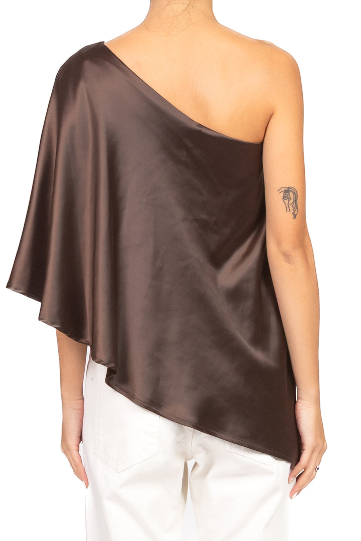 Tensione In - Blusa monospalla satin Art. 26C1727