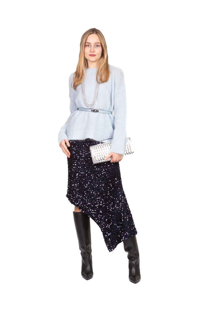 Vicolo - Maglia girocollo misto mohair Art. 33028F