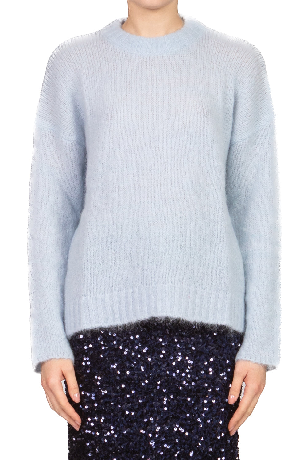 Vicolo - Maglia girocollo misto mohair Art. 33028F