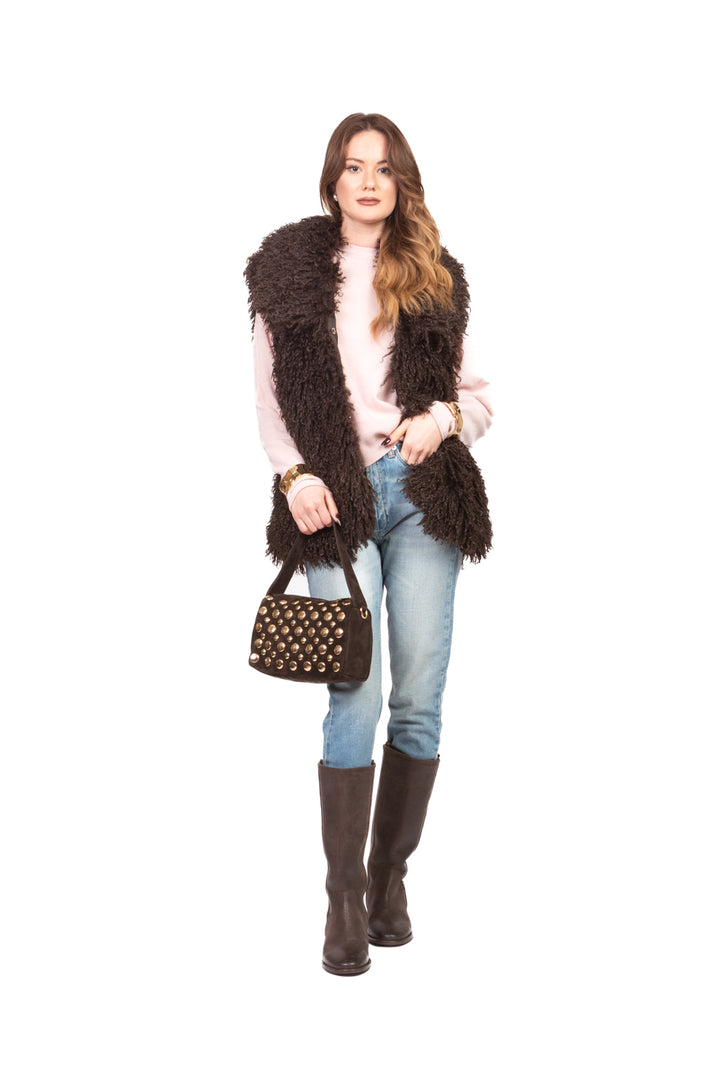 Vicolo - Maglia scatoletta girocollo Art. 22225F