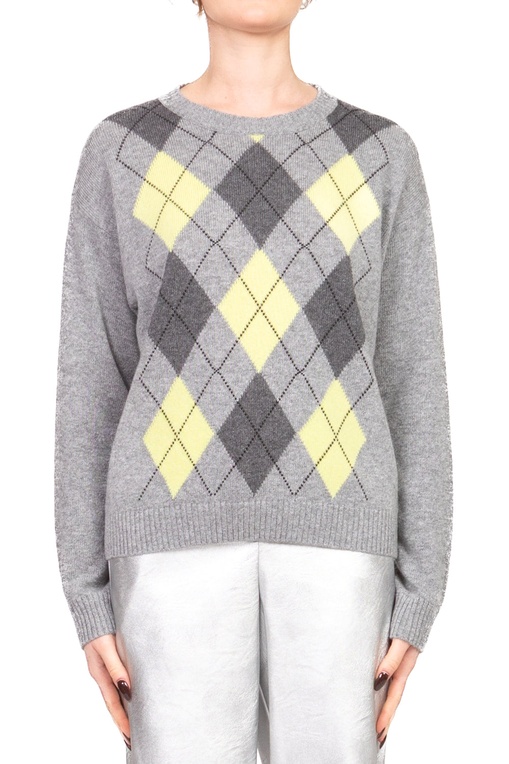 Tensione In - Maglia girocollo a rombi Art. D82012