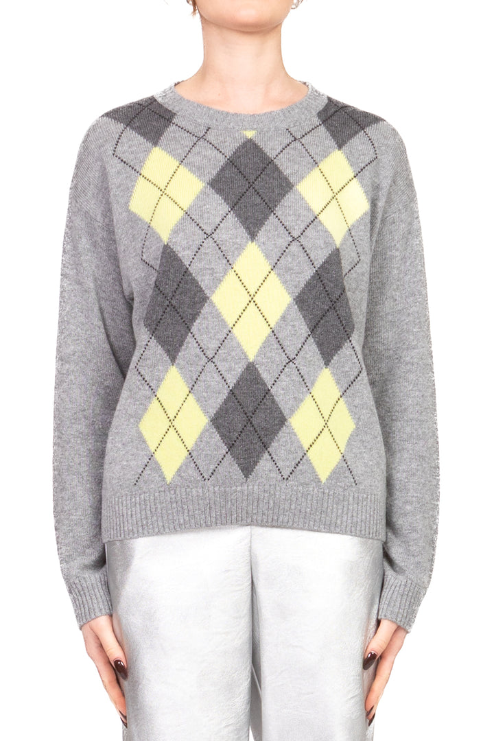 Tensione In - Maglia girocollo a rombi Art. D82012