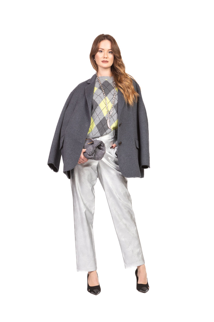 Tensione In - Maglia girocollo a rombi Art. D82012