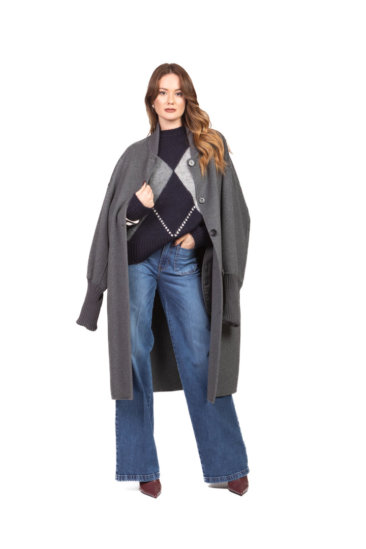 Tensione In - Maglia girocollo rombi Art. W5HMJ78A461