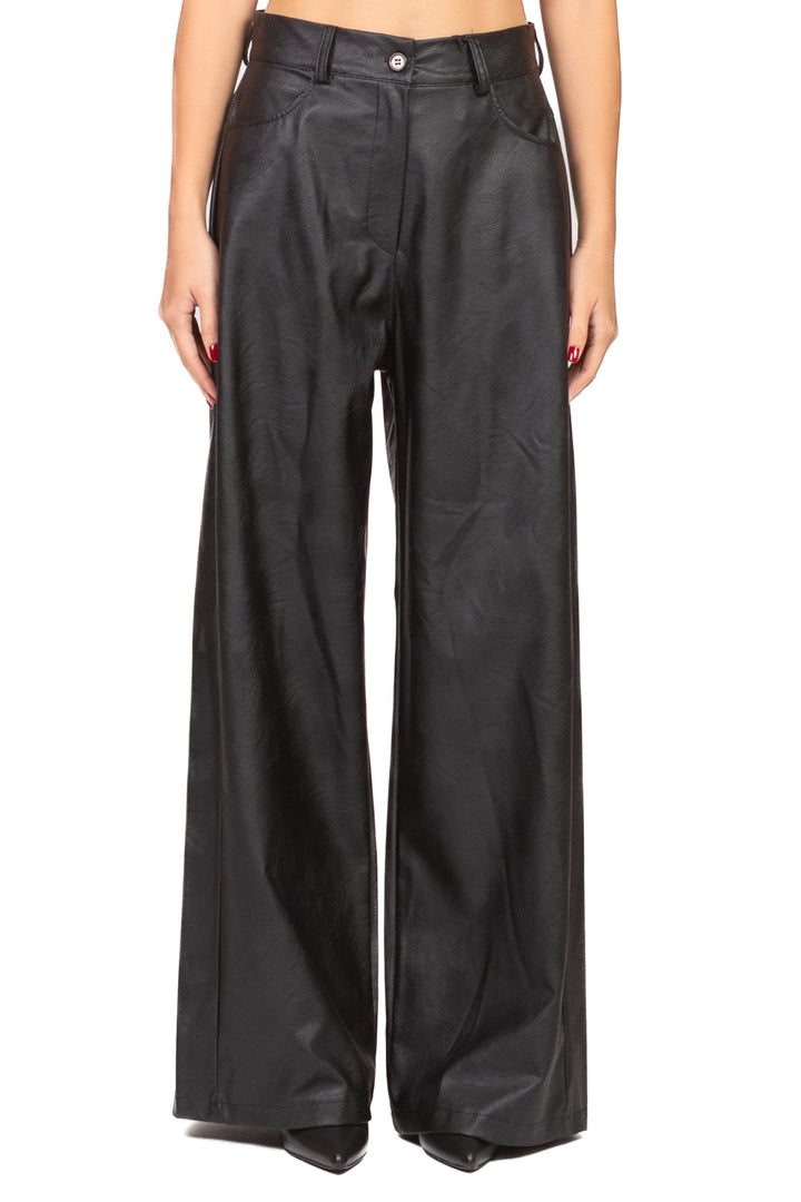 Tensione In - Pantalone ecopelle con tasconi Art. 224155-2AI25