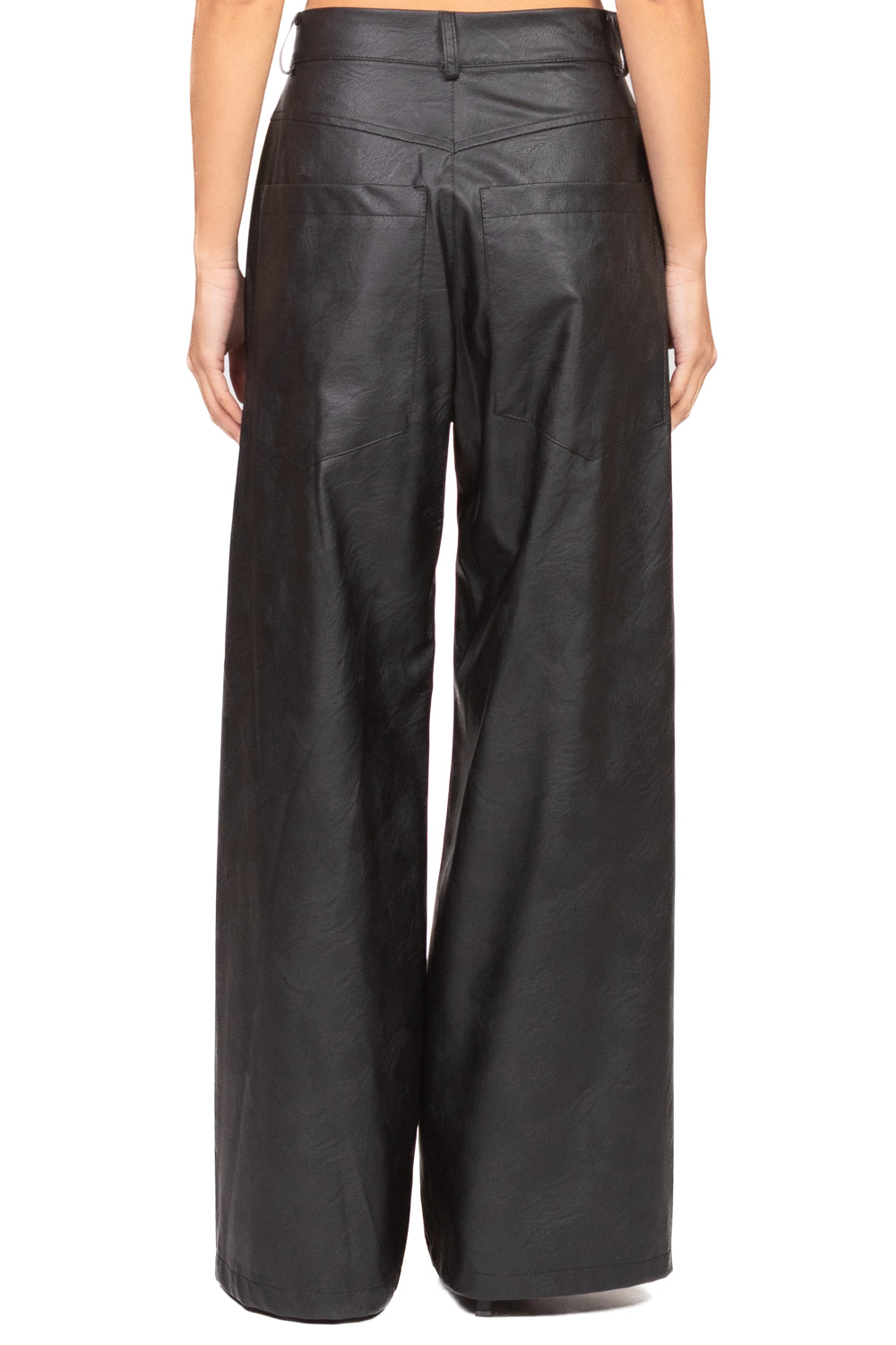 Tensione In - Pantalone ecopelle con tasconi Art. 224155-2AI25