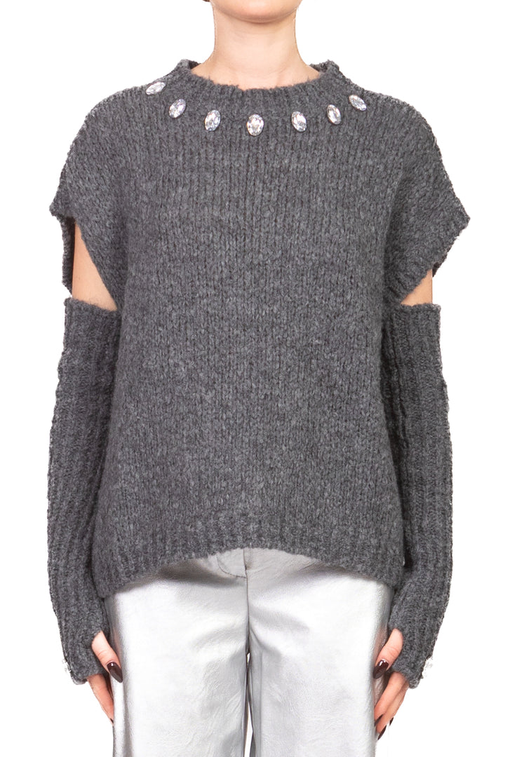 Kontatto - Gilet con applicazioni e manicotti Art. 3M1113NI