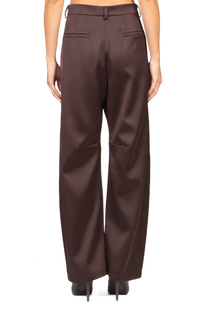 Tensione In - Pantalone barrel satin Art. W25PC68