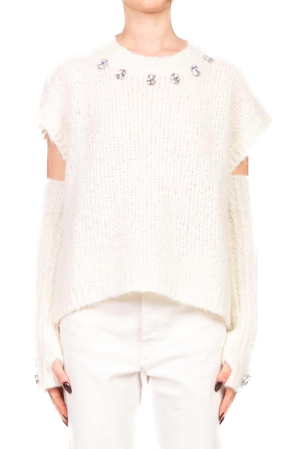 Kontatto - Gilet con applicazioni e manicotti Art. 3M1113NI