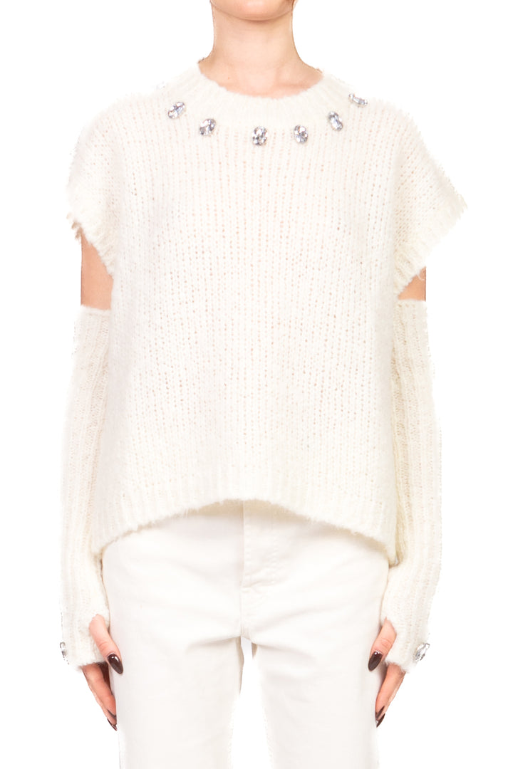 Kontatto - Gilet con applicazioni e manicotti Art. 3M1113NI