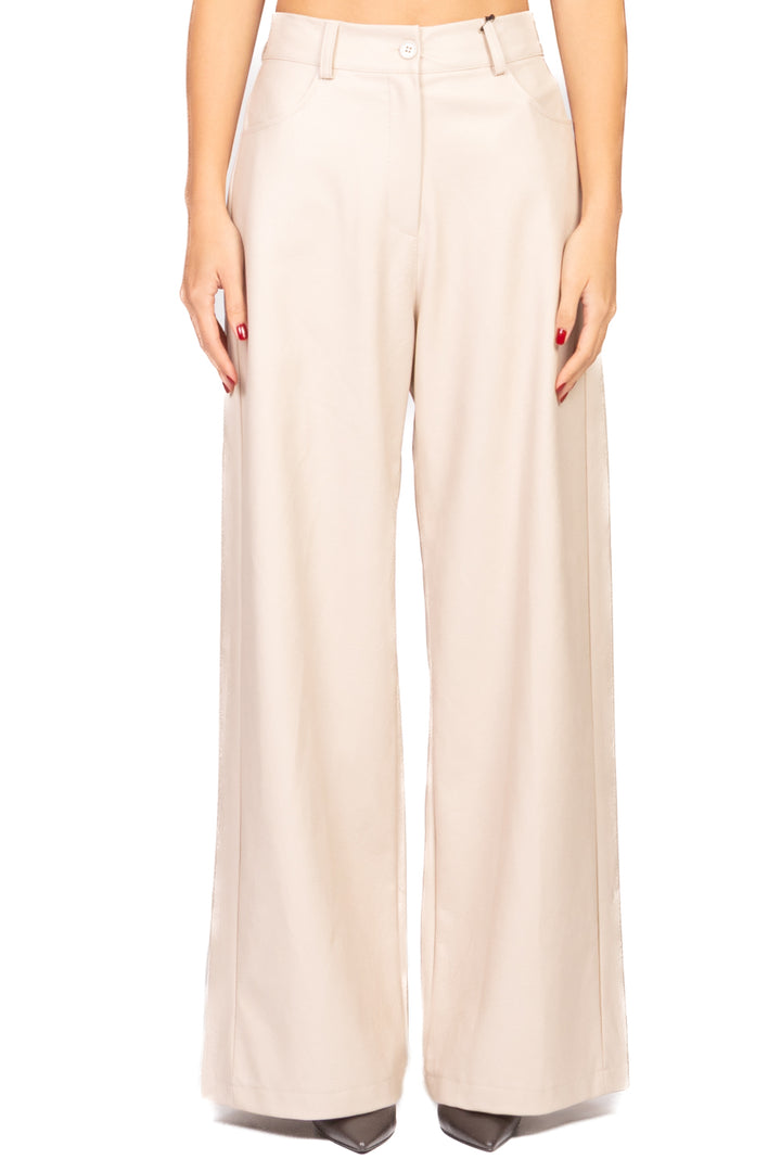 Tensione In - Pantalone ecopelle con tasconi Art. 224155-2AI25