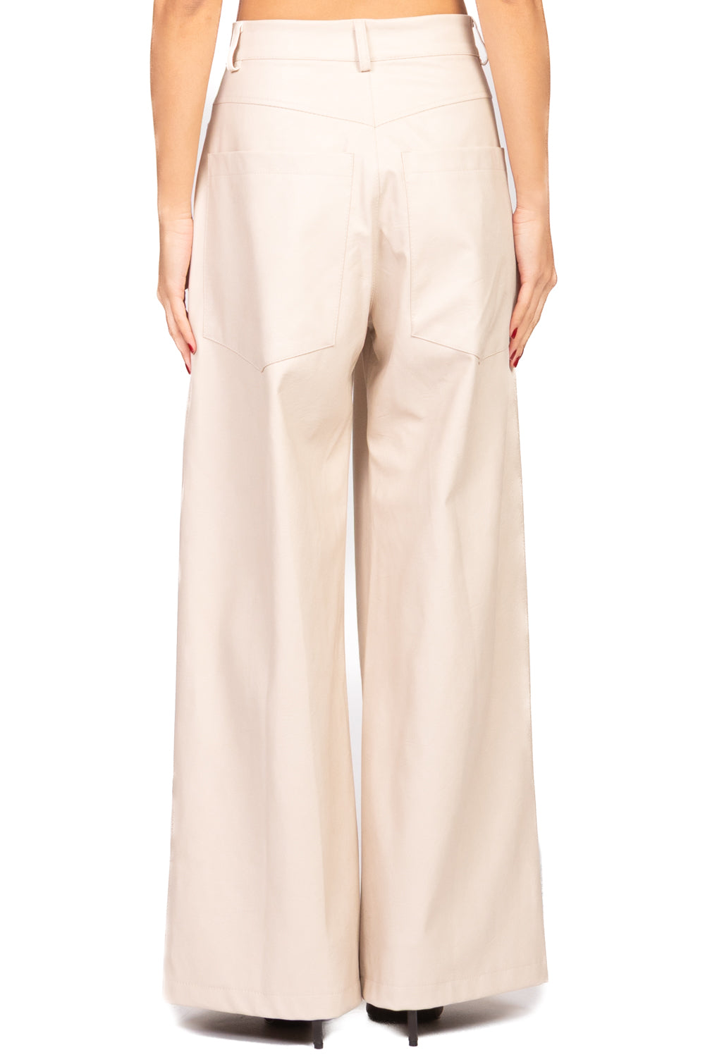 Tensione In - Pantalone ecopelle con tasconi Art. 224155-2AI25