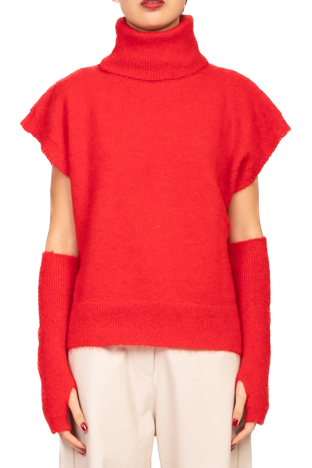 Tensione In - Gilet collo alto con manicotti Art. 26030