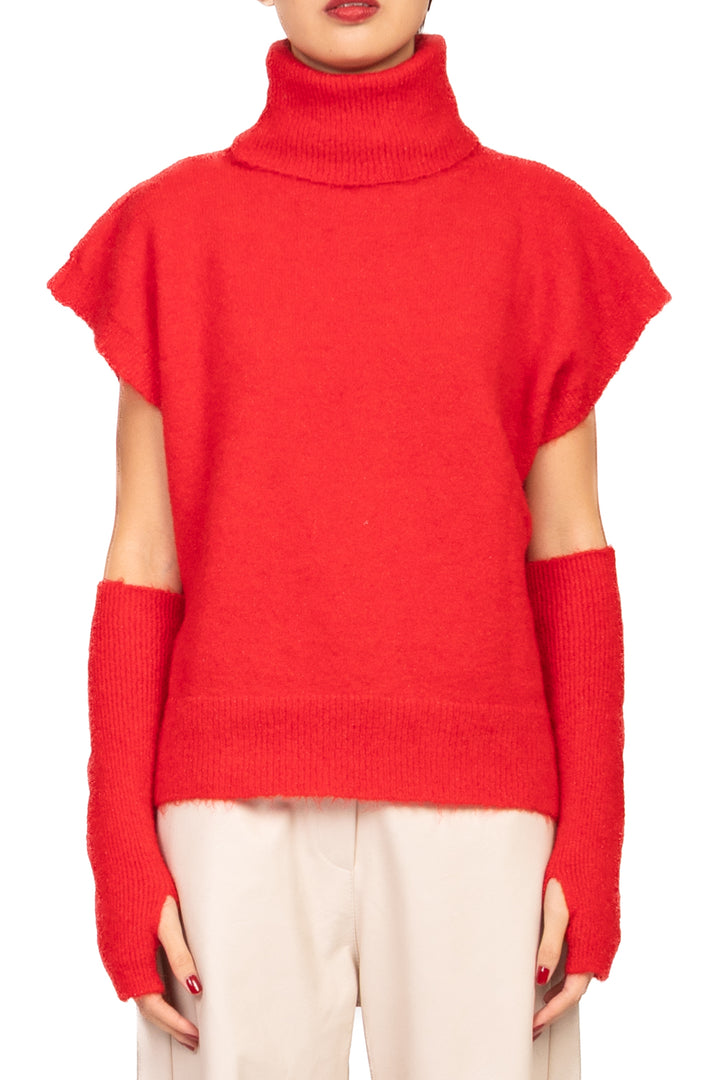 Tensione In - Gilet collo alto con manicotti Art. 26030