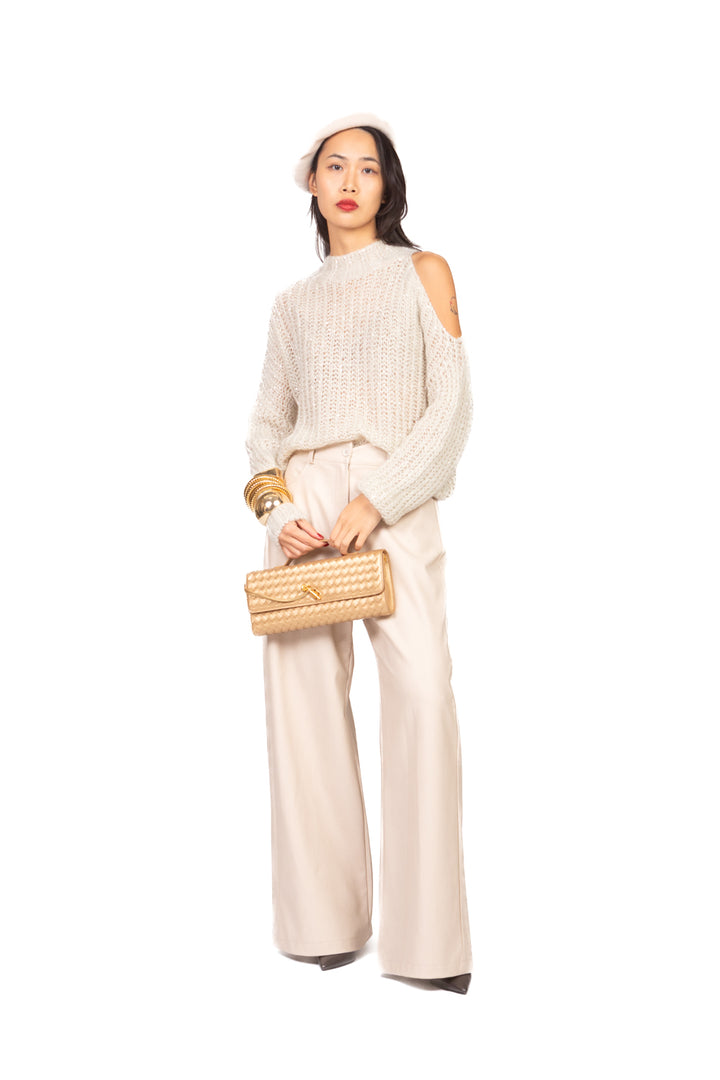 Tensione In - Maglia cut out micro paillettes Art. MHP531