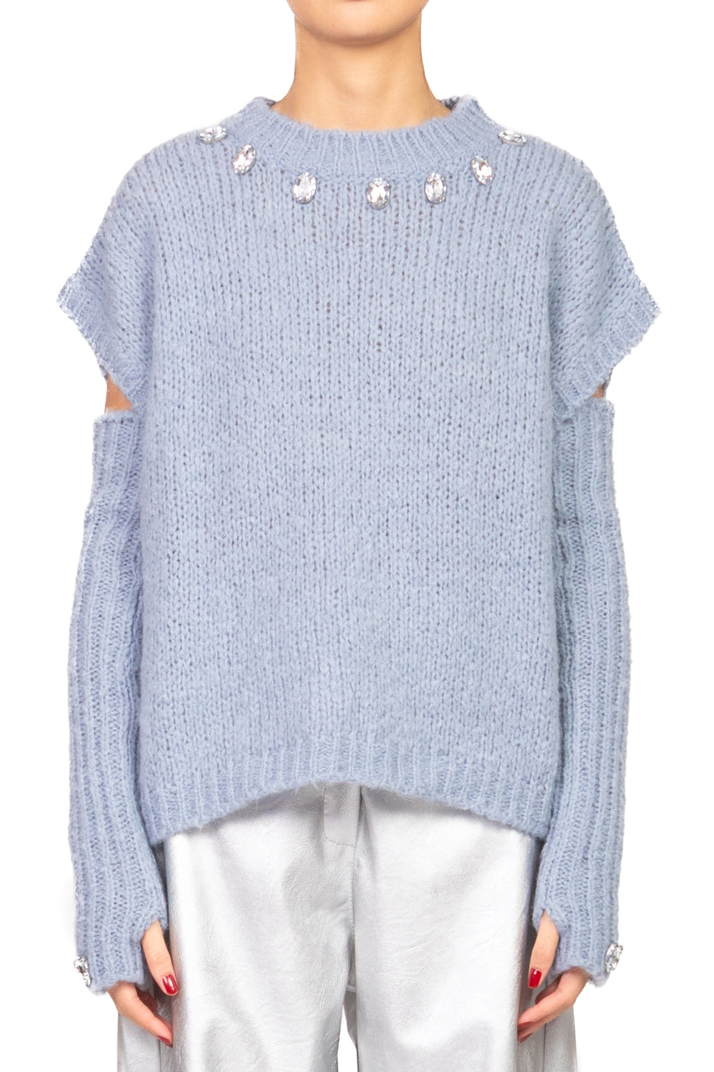 Kontatto - Gilet con applicazioni e manicotti Art. 3M1113NI