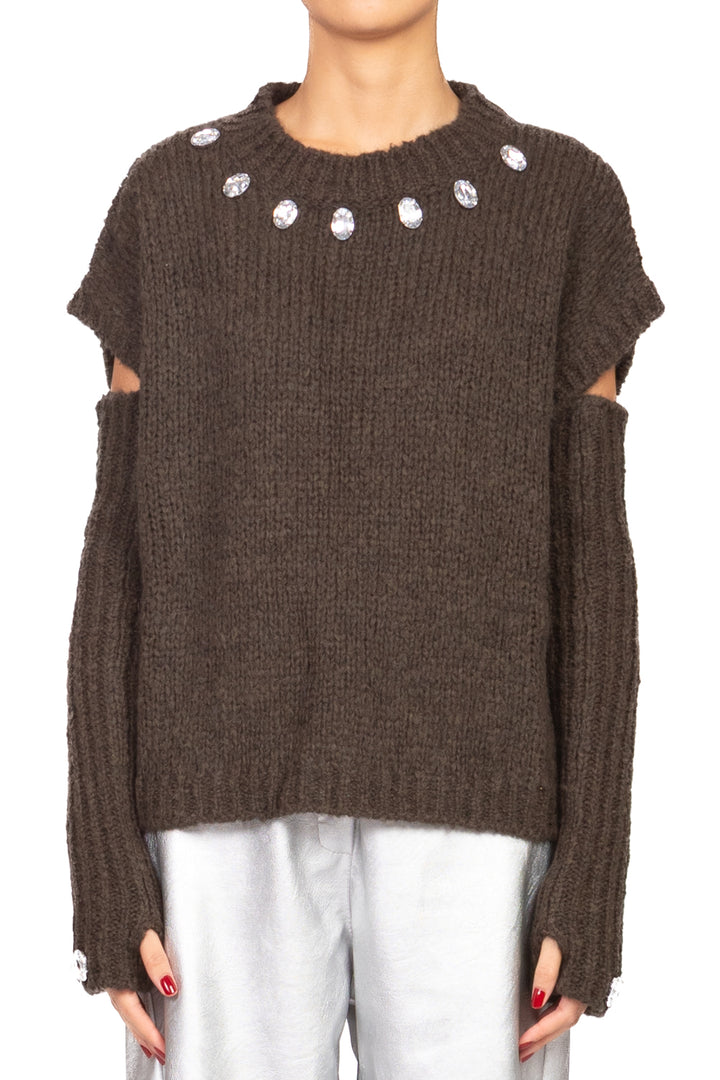 Kontatto - Gilet con applicazioni e manicotti Art. 3M1113NI