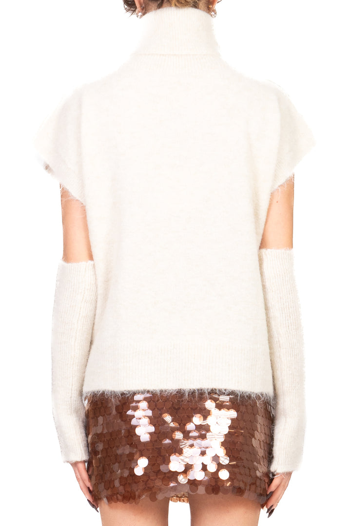 Tensione In - Gilet collo alto con manicotti Art. 26030