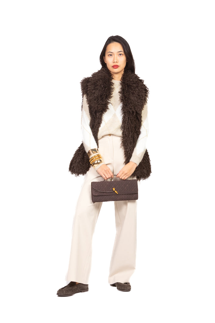 Tensione In - Pantalone punto milano con taschini Art. 26P1522