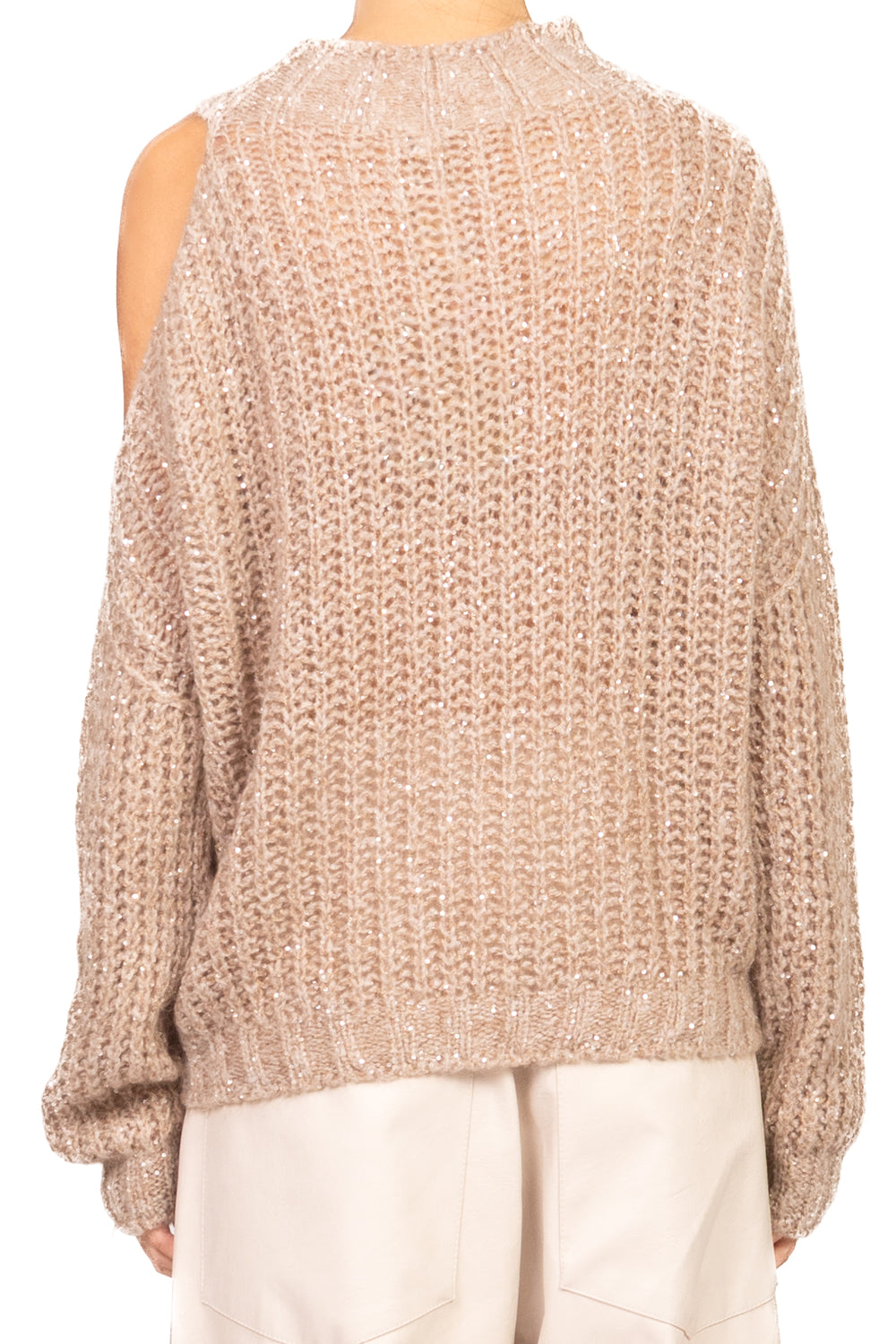 Tensione In - Maglia cut out micro paillettes Art. MHP531