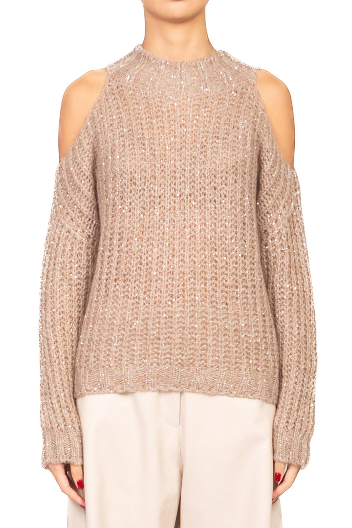 Tensione In - Maglia micro paillettes cut out Art. MHP528AI25