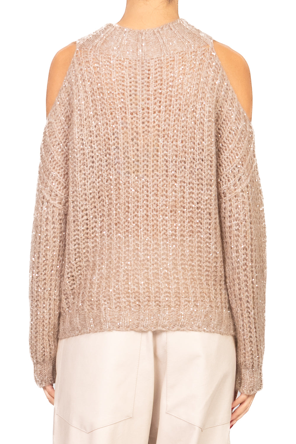 Tensione In - Maglia micro paillettes cut out Art. MHP528AI25