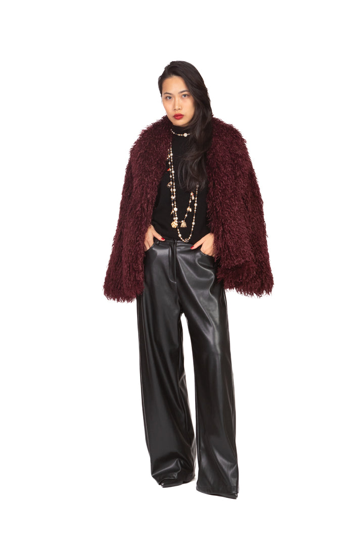 Vicolo - Maglia collo alto con spacchetti Art. 22224F