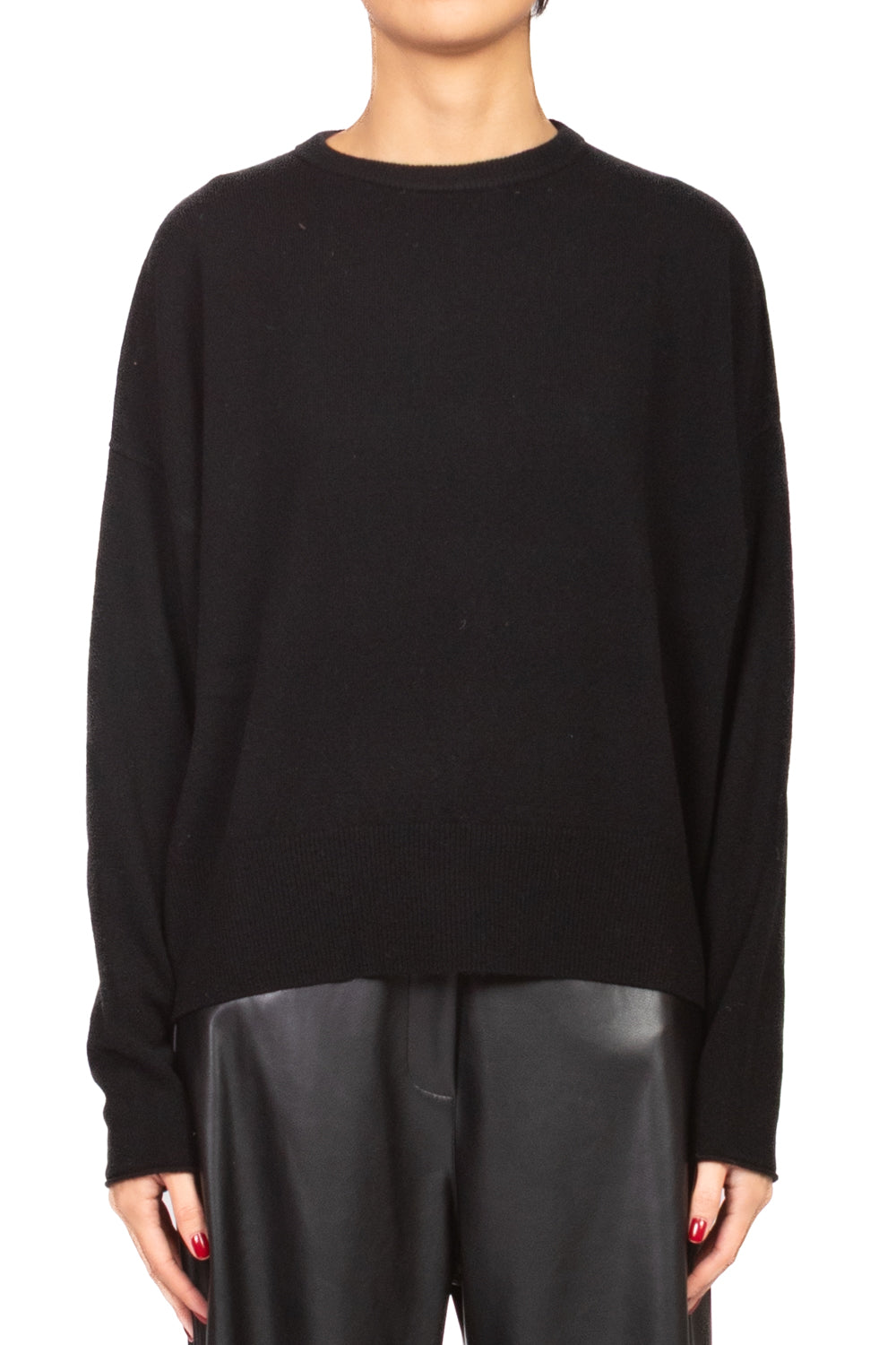 Vicolo - Maglia scatoletta girocollo Art. 22225F