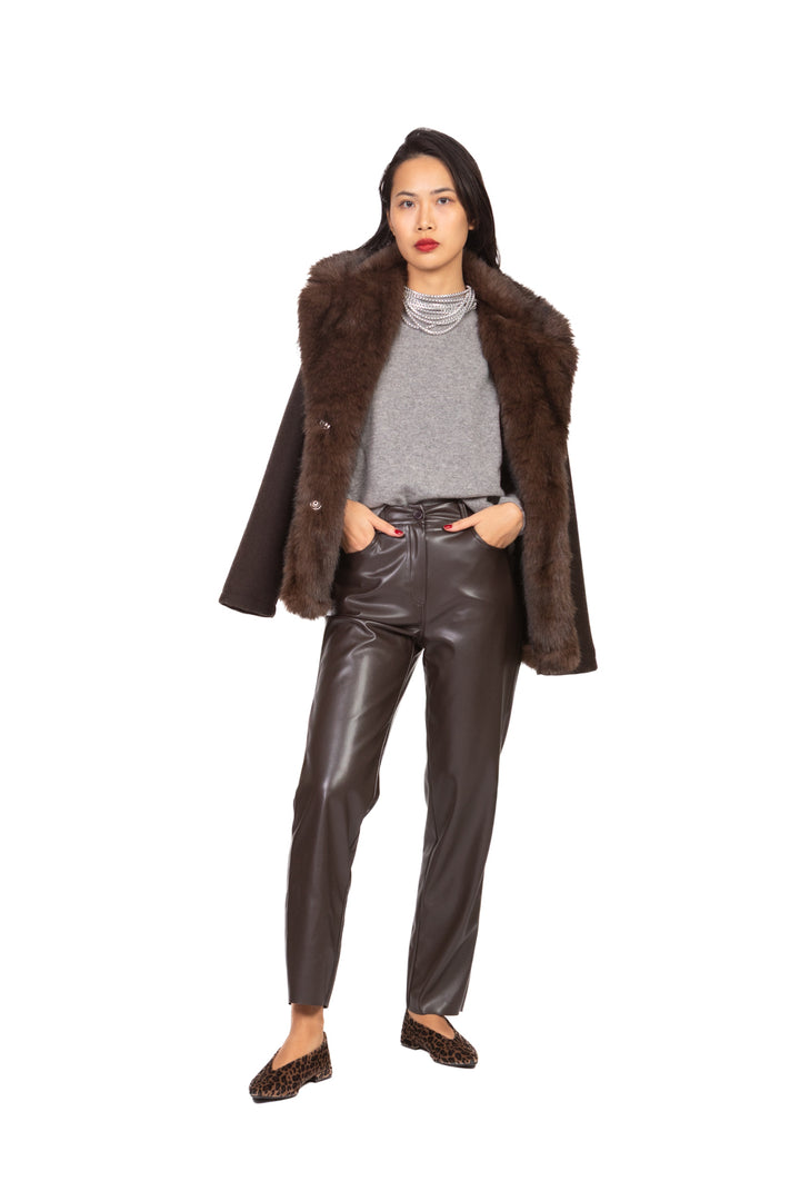 Vicolo - Maglia scatoletta girocollo Art. 22225F